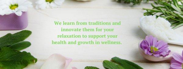 Traditional medicine, herbal teas, essential oils, crystals, cleansing/limpias just to name a few tools for your R&R.