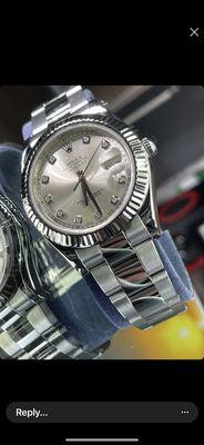 Our overhauls on Rolex watches comes with two year warranty