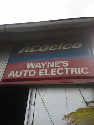 also at same location of K & Y Auto Service (run and operated by same family); sign is located just across of Cafe Duck Butt.