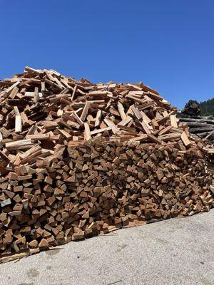 Split firewood