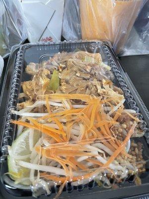 Chicken Pad Thai! It's great