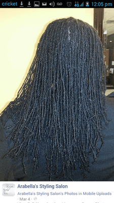 Arabella Huntsville salon 
 Human handmade dreadlock extensions