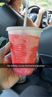 Hillbilly Punch Moonshine Slushee