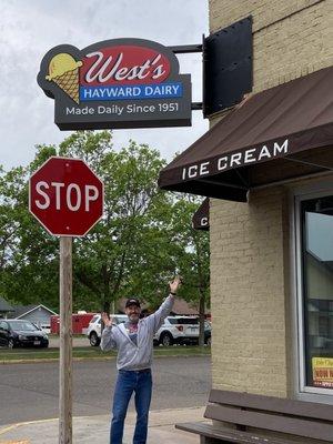 Stop at West's Hayward Dairy!