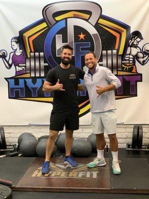 Vlad Zovkić (HyperFit Owner) & Dave DCon Conley (Pro Pickleball)