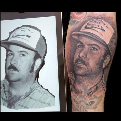 portrait tattoo artist