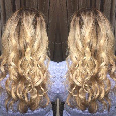 Blonde balayage