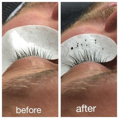 Yes, even MEN love their lashes