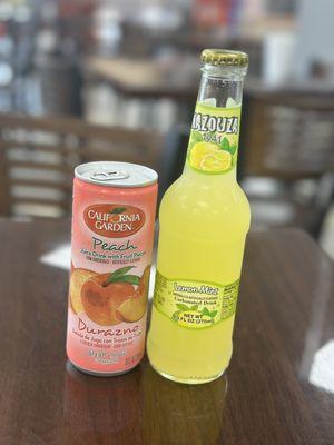 Lemon Mint/ Peach Carbonated Drink