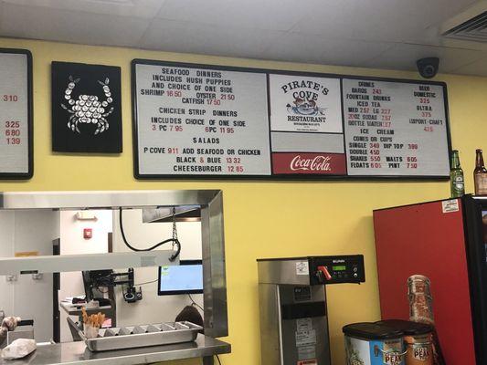 Menu as of 7/1/23