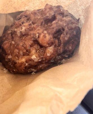 Apple fritter are really greasy but if you like that,  then good for you