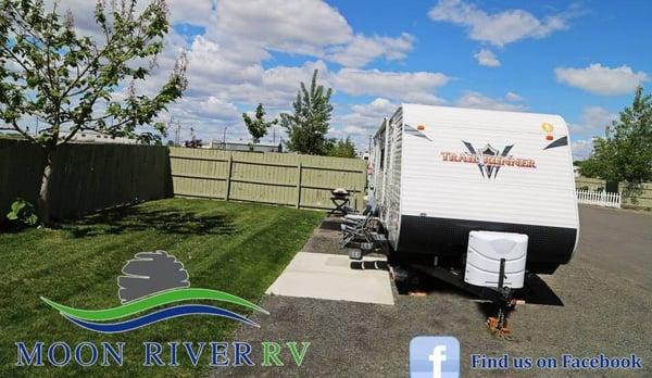 Come try Moon River out, only RV park in the tri cities where you get your own private yard!