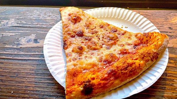 Plain pizza slice, $3 + tip