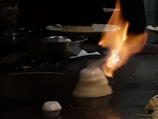 An Onion Volcano