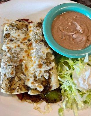 Vegetable enchiladas