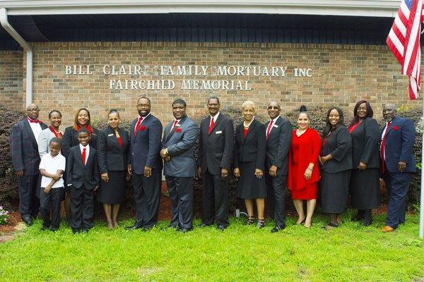 Bill Clair Family Mortuary Staff