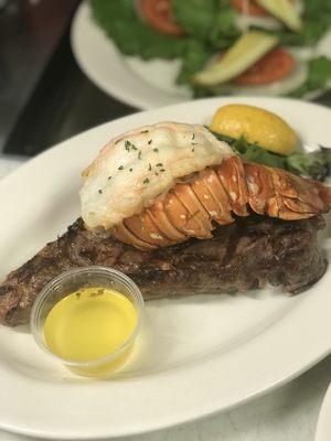 Surf and Turf Delmonico