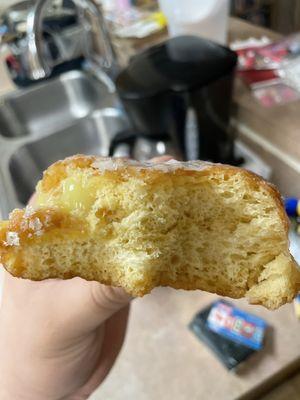 Lemon "Filled" doughnut