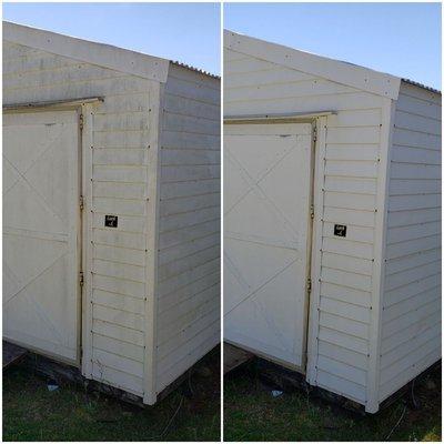 Storage shed foe for the single wide in Stella.