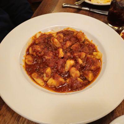 Gnocchi with bolognese