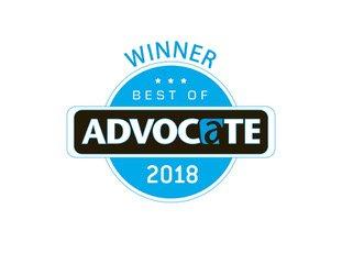 Best Place to workout Winner. Advocate Magazine!