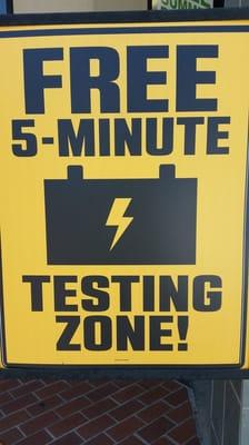 We install on site! Most battery installations in 30 mins or less.