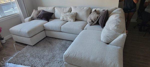 Double Sectional Chaise