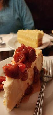 Strawberry cheesecake