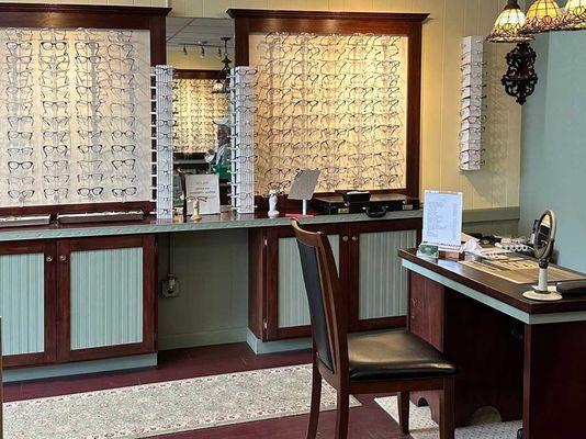 Over 1500 Glasses and Eyewear on Display