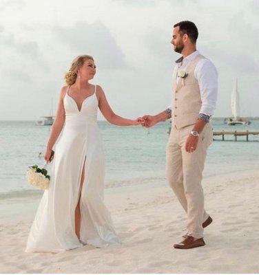 Beach Wedding Dress & Suits available