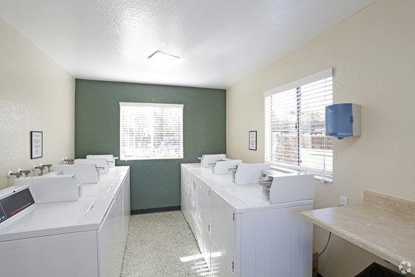 Convenient on-site coin operated laundry room