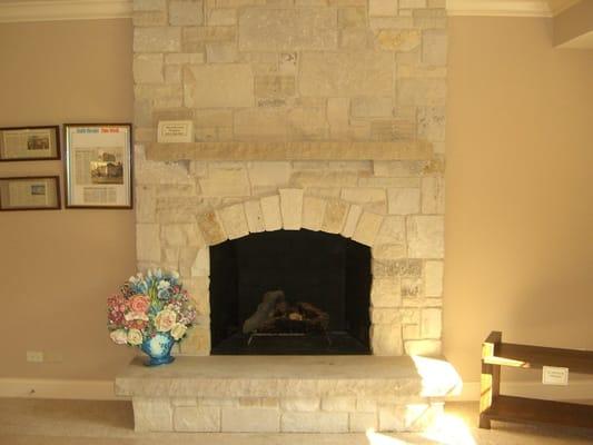 Remodeled Fireplace Face