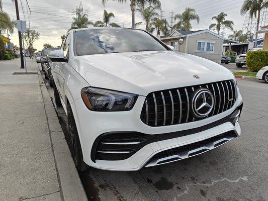 2023 Mercedes-Benz GLE 53 Front Bumper Replacement (After)