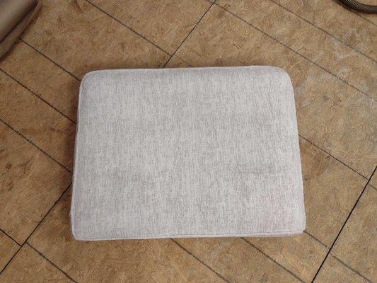 Same Sofa Cushion AFTER Cleaning. (Still wet)