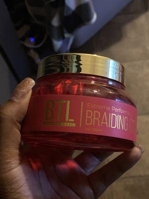 Braiding gel