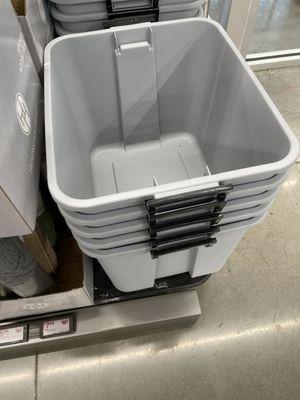 Back to school bins