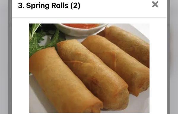 Spring rolls