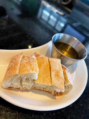 Complimentary Bread with Dipping Oil!