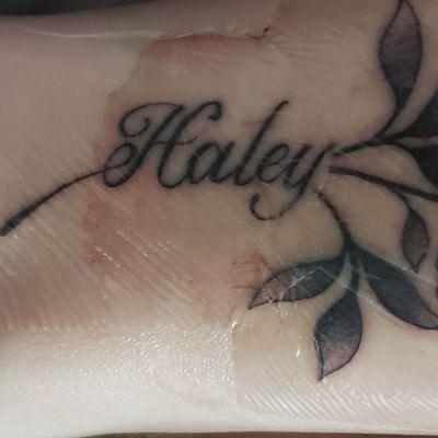 Haley's tattoo