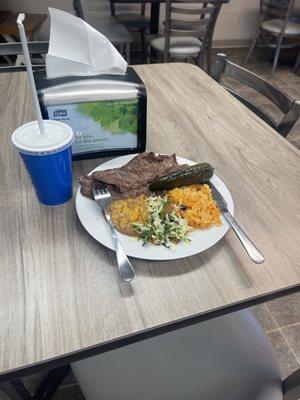 Carne Asada Plate