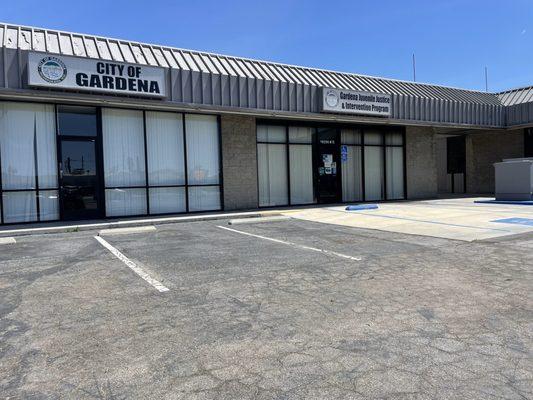 City of Gardena and their offices are in the process of relocating