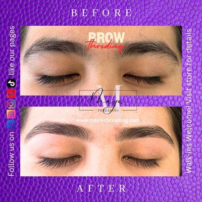 Perfect brows shaping