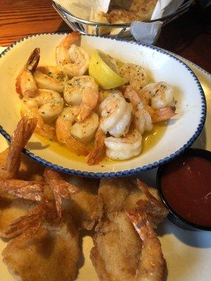 Endless Shrimp deal -Garlic Shrimp Scampi & Walt's Favorite Shrimp