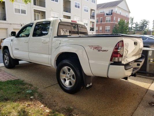 6 - 2009 Tacoma left side rear-after