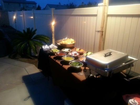 Taco Bar Catering in Yorba Linda