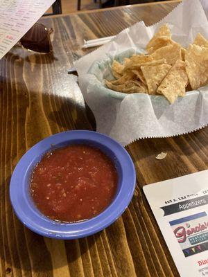 Chips and salsa