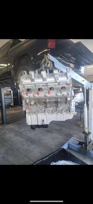 Brand new 6.2 L engine