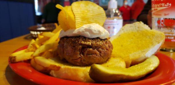 The chip and dip burger of the week