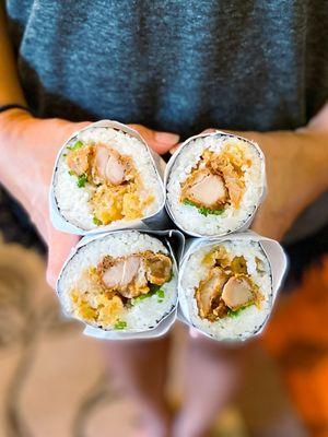 Lechon sushi burrito