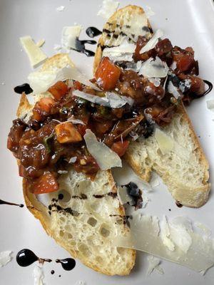 Roasted Tomato Bruschetta